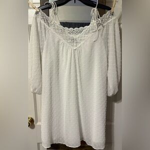 DO+BE White Mini Dress